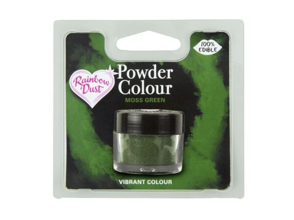 Pulbervärv, Forest Green, 2 g