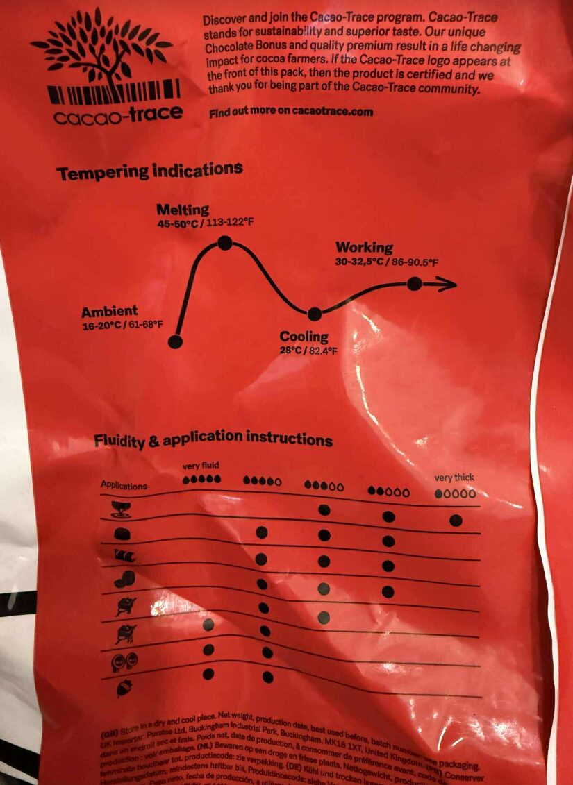 Belcolade tumedam šokolaad (55 %), 1 kg - Pilt 2