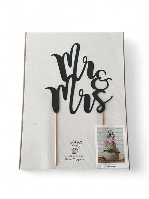 Koogi topp „Mr & Mrs“, 1 tk