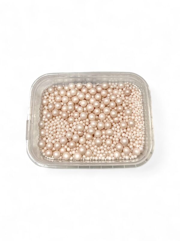 Pärlimustriga puistetikomponendid, 3 suurust, 100 g